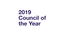 Awarded 2019 Council of the Year